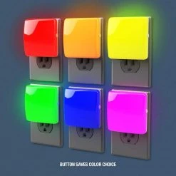 Velo Color Changing Night Light by Westek -Outlet OttLite Store westek led night lights nl velo cl 4f 1000