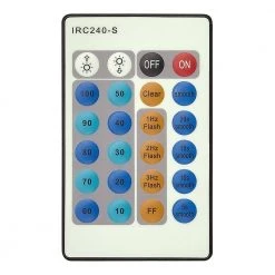 24 Key IR Controller for White Tape Lights by Westek -Outlet OttLite Store westek outdoor lighting accessories ltaperemw t c3 1000