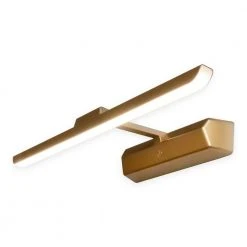 Satin Gold 16 in. LED Swivel Picture Light with Remote Control by Westek -Outlet OttLite Store westek picture lights bl pl16 gd 1f 1000