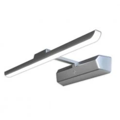 Satin Nickel 16 in. LED Swivel Picture Light with Remote Control by Westek