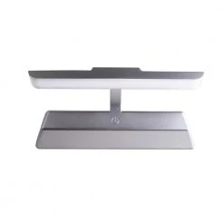 Satin Nickel 8 in. LED Swivel Picture Light with Remote Control by Westek