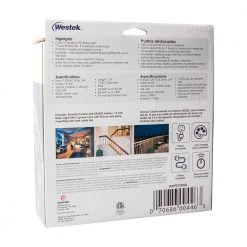 12 ft. Integrated LED Indoor/Outdoor Rope Light with RGB Color Controls by Westek -Outlet OttLite Store westek rope lights lrope12rgb 4f 1000