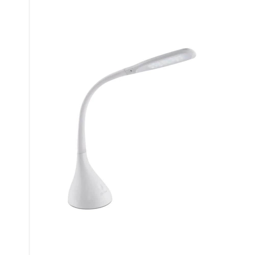 11.25 in. LED Creative Curves White Desk Lamp by OttLite 1 11.25 in. LED Creative Curves White Desk Lamp by OttLite