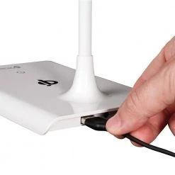 LED Power Up Desk Lamp with Wireless Charging by OttLite -Outlet OttLite Store white ottlite desk lamps cs030qi shpr 1f 1000