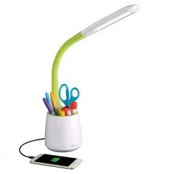 12.5 in. White LED Organize Desk Lamp by OttLite