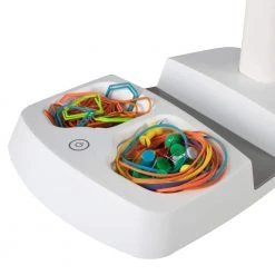 26.25 in. White Wellness Series LED Desk Lamp with Charging Station by OttLite -Outlet OttLite Store white ottlite desk lamps csa77wgc shpr 44 1000