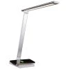 11 in. White Entice LED Desk Lamp with Wireless Charging by OttLite