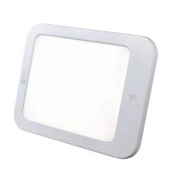 ClearSun 8 in. White LED Light Therapy Lamp by OttLite -Outlet OttLite Store white ottlite desk lamps cslt000w 4f 1000