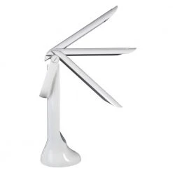 20.75 in. White Wellness Series Dimmable LED Task Lamp by OttLite -Outlet OttLite Store white ottlite desk lamps csy13wgc shpr fa 1000