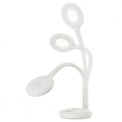 18 in. White Soft Touch Flex Led Lamp by OttLite -Outlet OttLite Store white ottlite desk lamps d5900b ffp 1f 1000