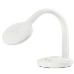18 in. White Soft Touch Flex Led Lamp by OttLite -Outlet OttLite Store white ottlite desk lamps d5900b ffp 4f 1000