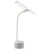 21.5 in. White Dual Shade LED Lamp with Bluetooth Speaker and USB by OttLite
