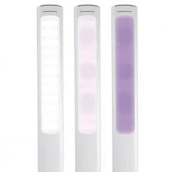 Emerge LED Sanitizing 11 in. Desk Lamp with USB Charging, White by OttLite -Outlet OttLite Store white ottlite desk lamps scay000s 4f 1000