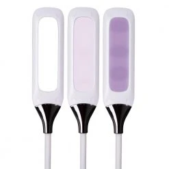 Enhance LED Sanitizing 12 in. Desk Lamp with USB Charging by OttLite -Outlet OttLite Store white ottlite desk lamps scd0500s 4f 1000