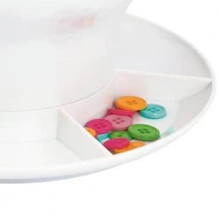 29 in. 13-Watt White Craft Space Organizer Lamp by OttLite -Outlet OttLite Store white ottlite desk lamps x12008 ffp 1f 1000