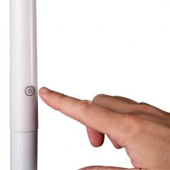 71 in. White Natural Daylight LED Flex Floor Lamp by OttLite -Outlet OttLite Store white ottlite floor lamps p93009 ffp 1f 1000