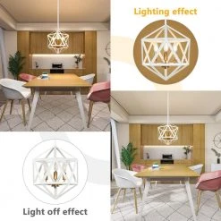 Bailey 15.7 in. 3-Light White Candlestick Geometric Chandelier with Adjustable Rod by TRIBESIGNS WAY TO ORIGIN -Outlet OttLite Store white tribesigns way to origin chandeliers hd zysf0144 4f 1000
