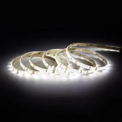 Indoor/Outdoor 6.6 ft. Warm White LED Tape Light Kit by Westek 9 Indoor/Outdoor 6.6 ft. Warm White LED Tape Light Kit by Westek -Outlet OttLite Store white westek led strip lights ltape2m t c3 1000