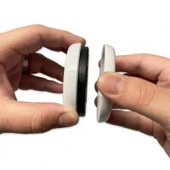 Ultra-Thin LED White Puck Light (2-Pack) by Westek -Outlet OttLite Store white westek puck lights bl putn w2t 4f 1000