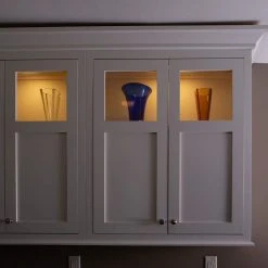 Rechargeable 4.25 in. LED White Under Cabinet Light with Touch and Motion Activation by Westek -Outlet OttLite Store white westek under cabinet lights bl bar4rc 2pk 1d 1000