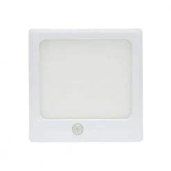 Rechargeable 5 in. Square LED White Under Cabinet Light with Touch and Motion Activation by Westek