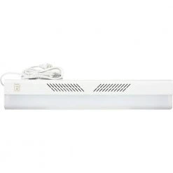 18 in. Plug-In Fluorescent White Cabinet Light by Westek -Outlet OttLite Store white westek under cabinet lights fa356hbwcc 1f 1000